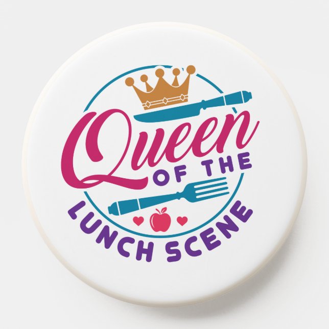 Lunch Lady Queen of the Lunch Scene PopSocket (Popsocket)