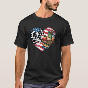 Lunch Lady School Cafeteria Worker T-Shirt