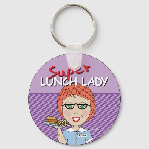 Lunch Lady _ Super Lunch Lady Keychain