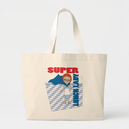 Lunch Lady _ Super Lunch Lady Large Tote Bag