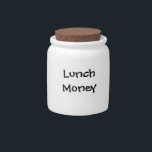 "Lunch Money" Jar<br><div class="desc">"Lunch Money" Jar makes a great gift! Great for kids or adults.</div>