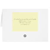 Lunch, Saidia Orphanage Cards (Back Horizontal)
