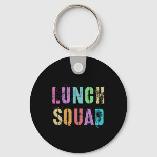 Lunch Squad Back To School Office Food Service Cre Keychain