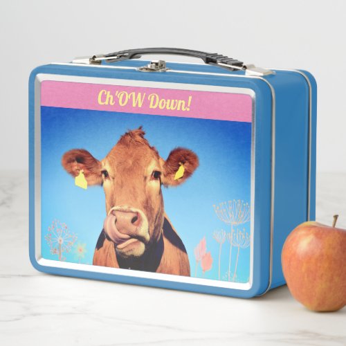 Lunch Time Humor  Metal Lunch Box