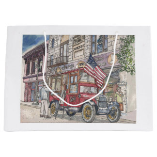Lunch Wagon Large Gift Bag