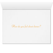Lunch was great - Customized - Customized Cards (Inside Horizontal (Bottom))