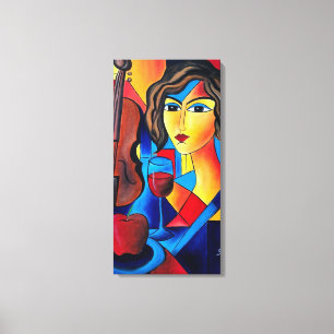 Lunch with Colors Canvas Print