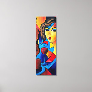 Lunch with Colors Canvas Print