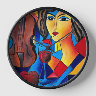 Lunch with Colors Clock