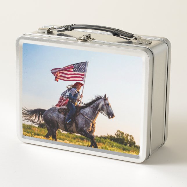 Lunchbox customizable patriotic (Front)