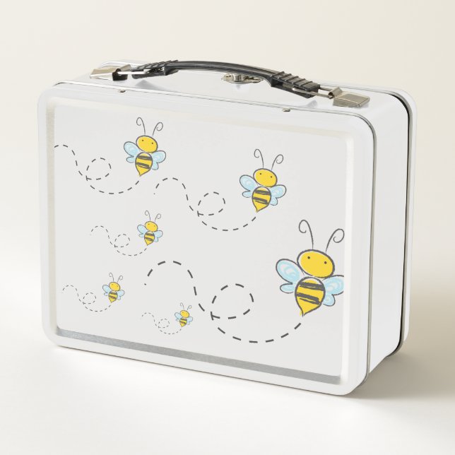 Lunchbox “Happy Bee " (Back)
