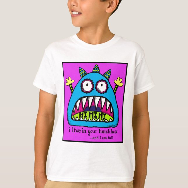 Lunchbox Monster T-Shirt (Front)