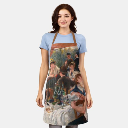 Luncheon Boating Party _ Renoir Painting Apron