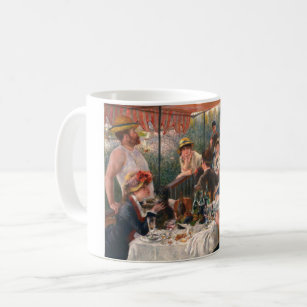 Luncheon Boating Party - Renoir Painting Coffee Mug
