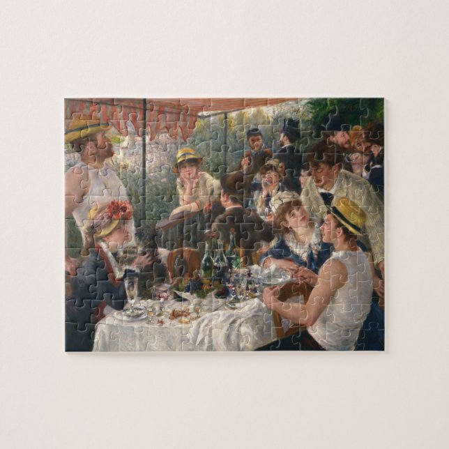 Luncheon Boating Party - Renoir Painting Jigsaw Puzzle (Horizontal)