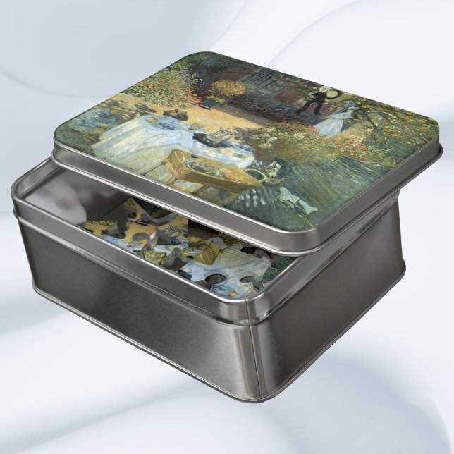 Luncheon by Claude Monet, Vintage Impressionism Jigsaw Puzzle (Creator Uploaded)