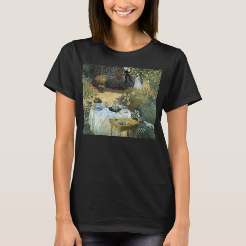 Luncheon by Claude Monet Vintage Impressionism T_Shirt