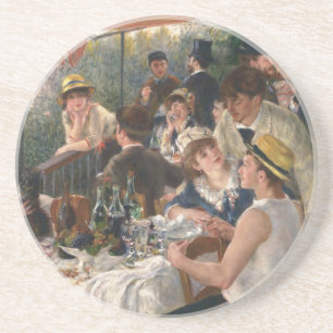 Luncheon of the Boating Party - Auguste Renoir Coaster
