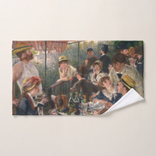 Luncheon of the Boating Party - Auguste Renoir Hand Towel