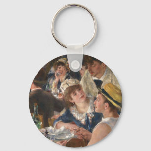 Luncheon of the Boating Party - Auguste Renoir Keychain