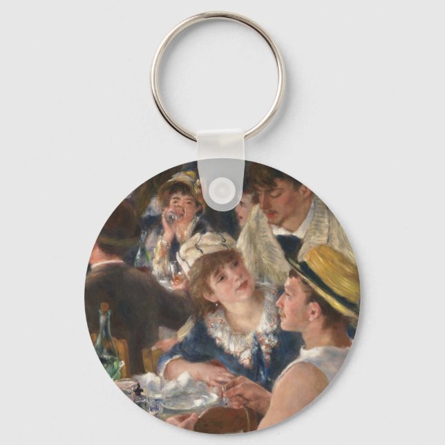 Luncheon of the Boating Party - Auguste Renoir Keychain (Front)