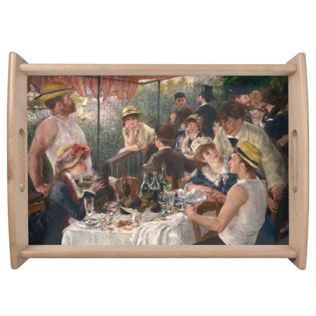 Luncheon of the Boating Party - Auguste Renoir Serving Tray (Front)