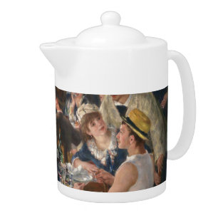 Luncheon of the Boating Party - Auguste Renoir Teapot
