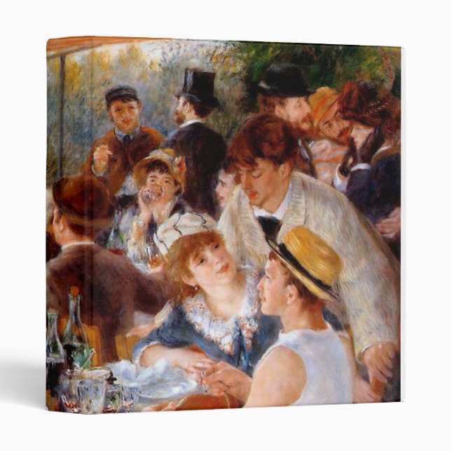 Luncheon of the Boating Party Binder (Front/Spine)