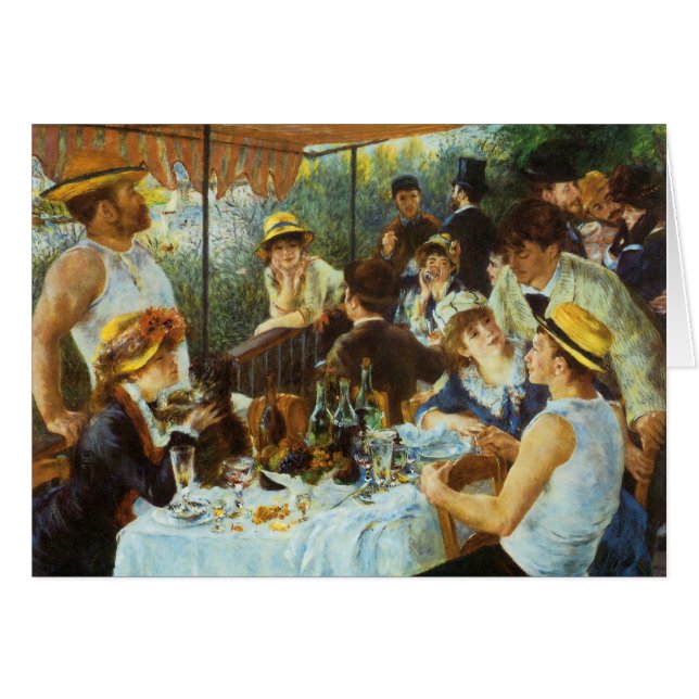 Luncheon of the Boating Party by Pierre Renoir (Front Horizontal)