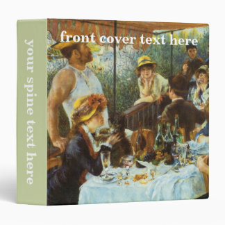 Luncheon of the Boating Party by Pierre Renoir Binder