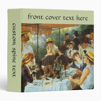 Luncheon of the Boating Party by Pierre Renoir Binder