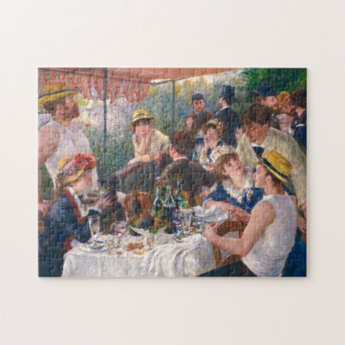 Luncheon of the Boating Party by Renoir Jigsaw Puzzle