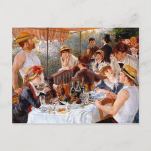 Luncheon of the Boating Party Postcard