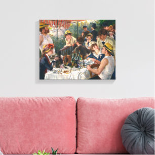Luncheon of the Boating Party Renoir Canvas Print