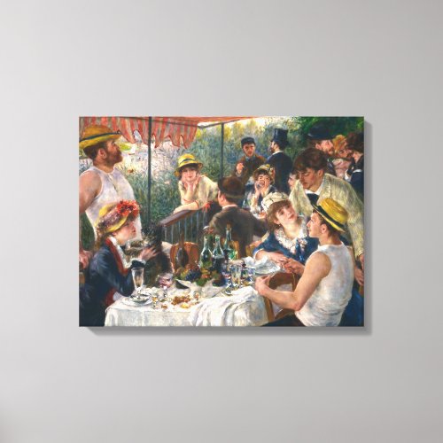 Luncheon of the Boating Party  Renoir  Canvas Print
