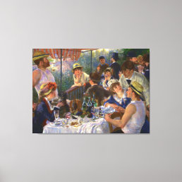 Luncheon of the Boating Party Renoir Fine Art Canvas Print