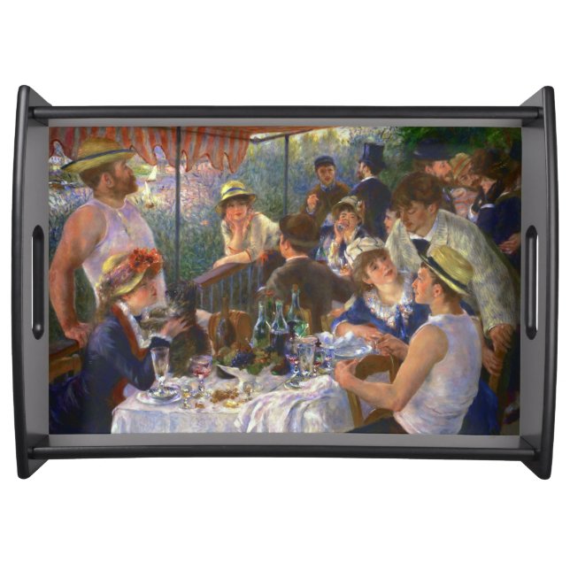 Luncheon of the Boating Party Renoir Fine Art Serving Tray (Front)