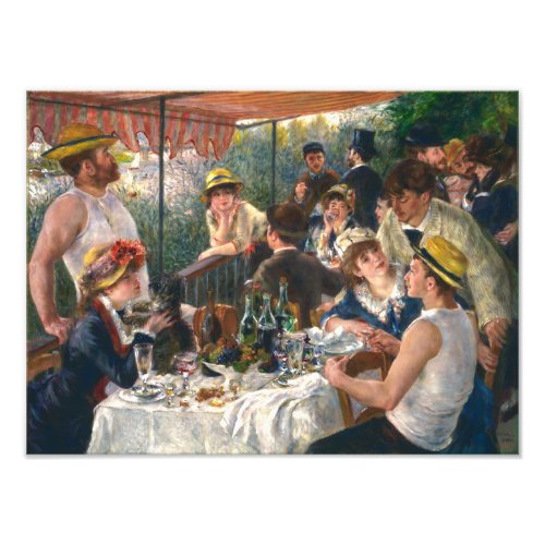 Luncheon of the Boating Party  Renoir  Photo Print