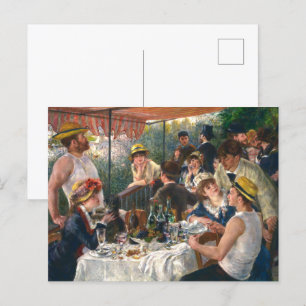 Luncheon of the Boating Party   Renoir   Postcard