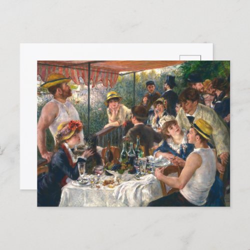 Luncheon of the Boating Party  Renoir  Postcard