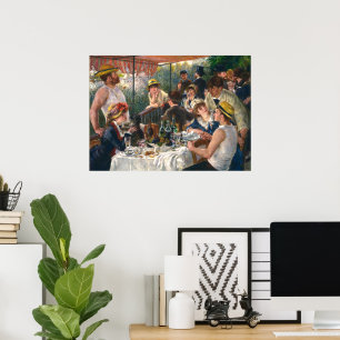 Luncheon of the Boating Party Renoir Poster