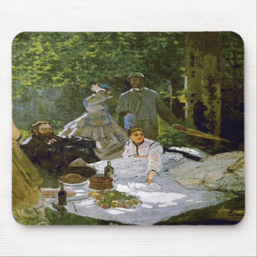 Luncheon on the Grass by Claude Monet Mouse Pad
