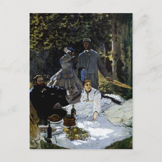 Luncheon on the Grass (Le déjeuner sur l'herbe) Postcard (Front)