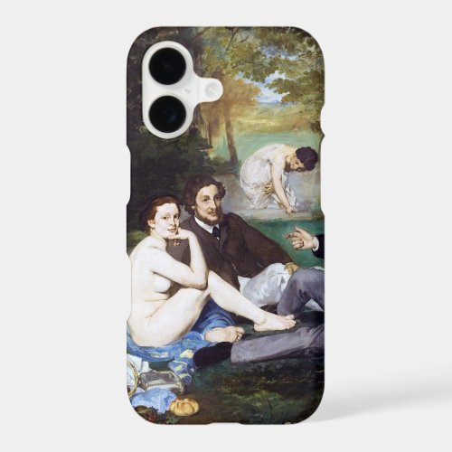 Luncheon on the Grass, Manet iPhone 17 Case
