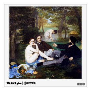 Luncheon on the Grass, Manet Wall Decal