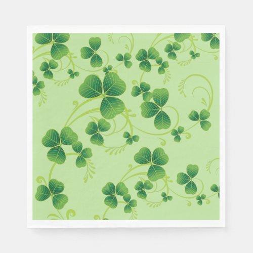 Luncheon Size Paper Napkins_Saint Patricks Napkins