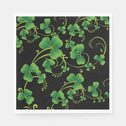 Luncheon Size Paper Napkins_Saint Patricks Napkins