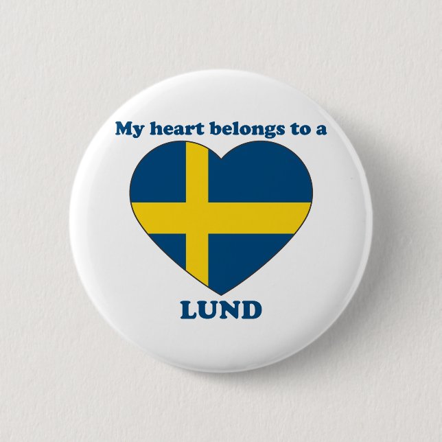 Lund Pinback Button (Front)