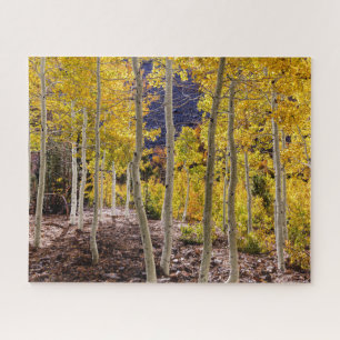 Lundy Canyon Aspens Jigsaw Puzzle