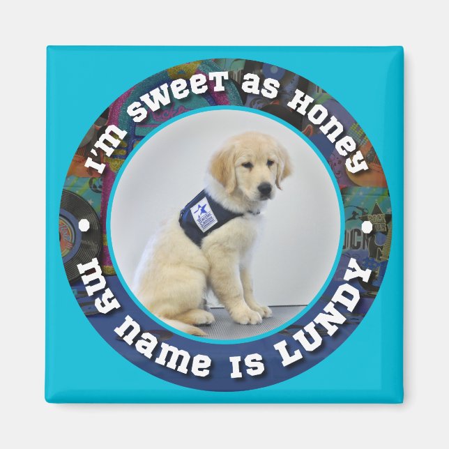 Lundy Name magnet (Front)